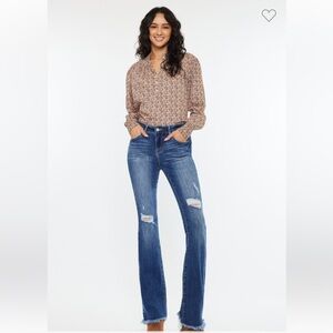 #190 “LOW RISE BABY BOOT CUT JEANS